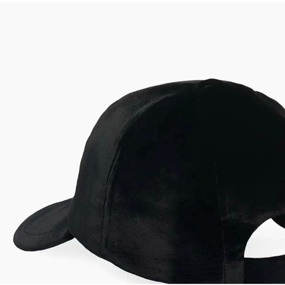 PRADA Milano Black Adjustable Baseball Cap Women's Casual Hat with Logo Accent - Picture 2 of 9